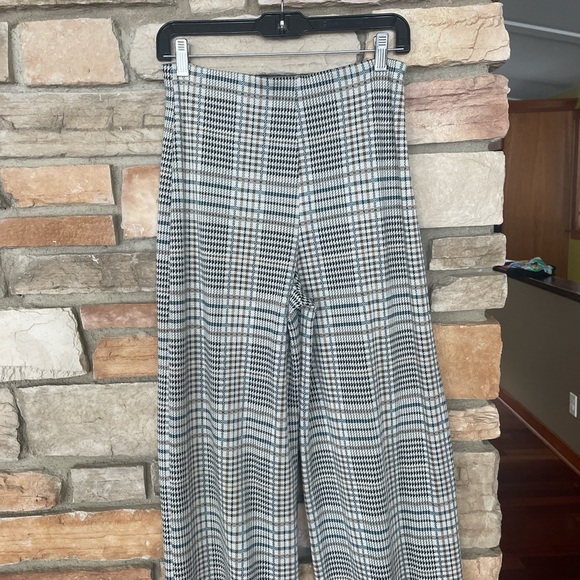 Plaid wide leg pants - Picture 4 of 4